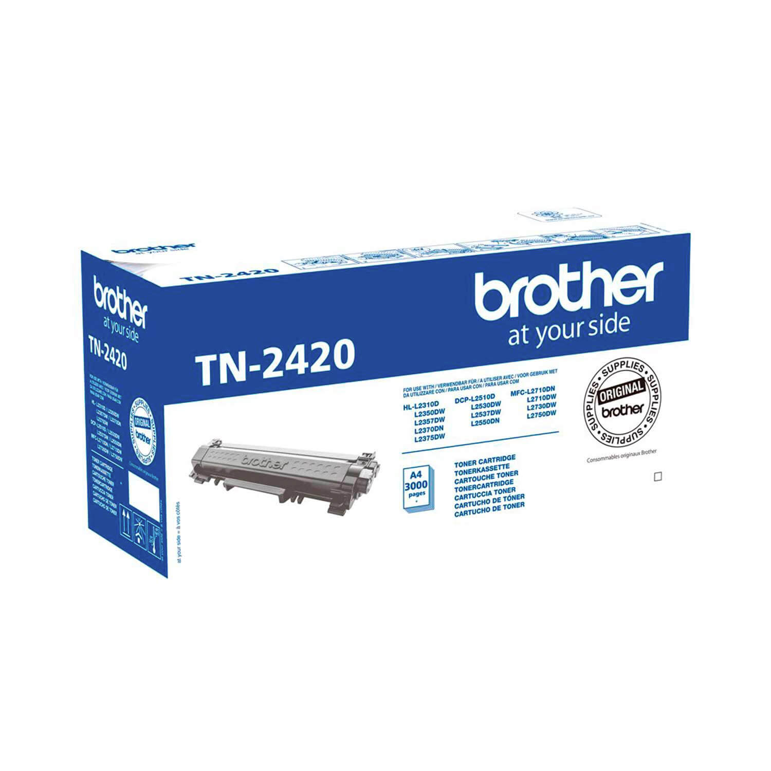 Brother Toner TN-2420 Original schwarz