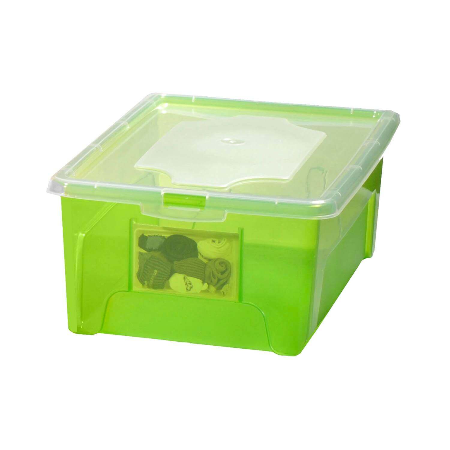 Aufbewahrungsbox "Easybox" 10 L in grün, Kunststoffbox