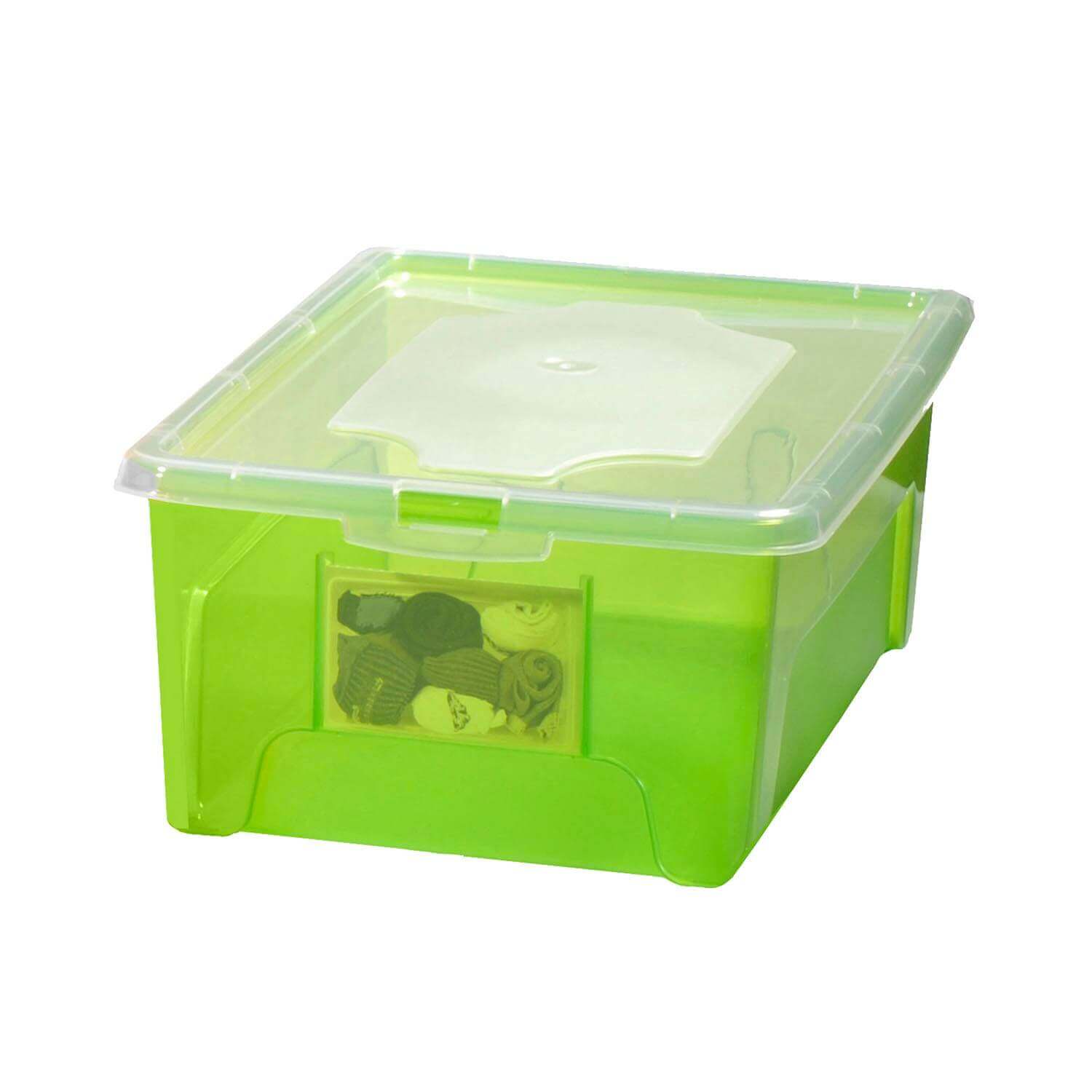 Aufbewahrungsbox "Easybox" 5 L in grün, Kunststoffbox
