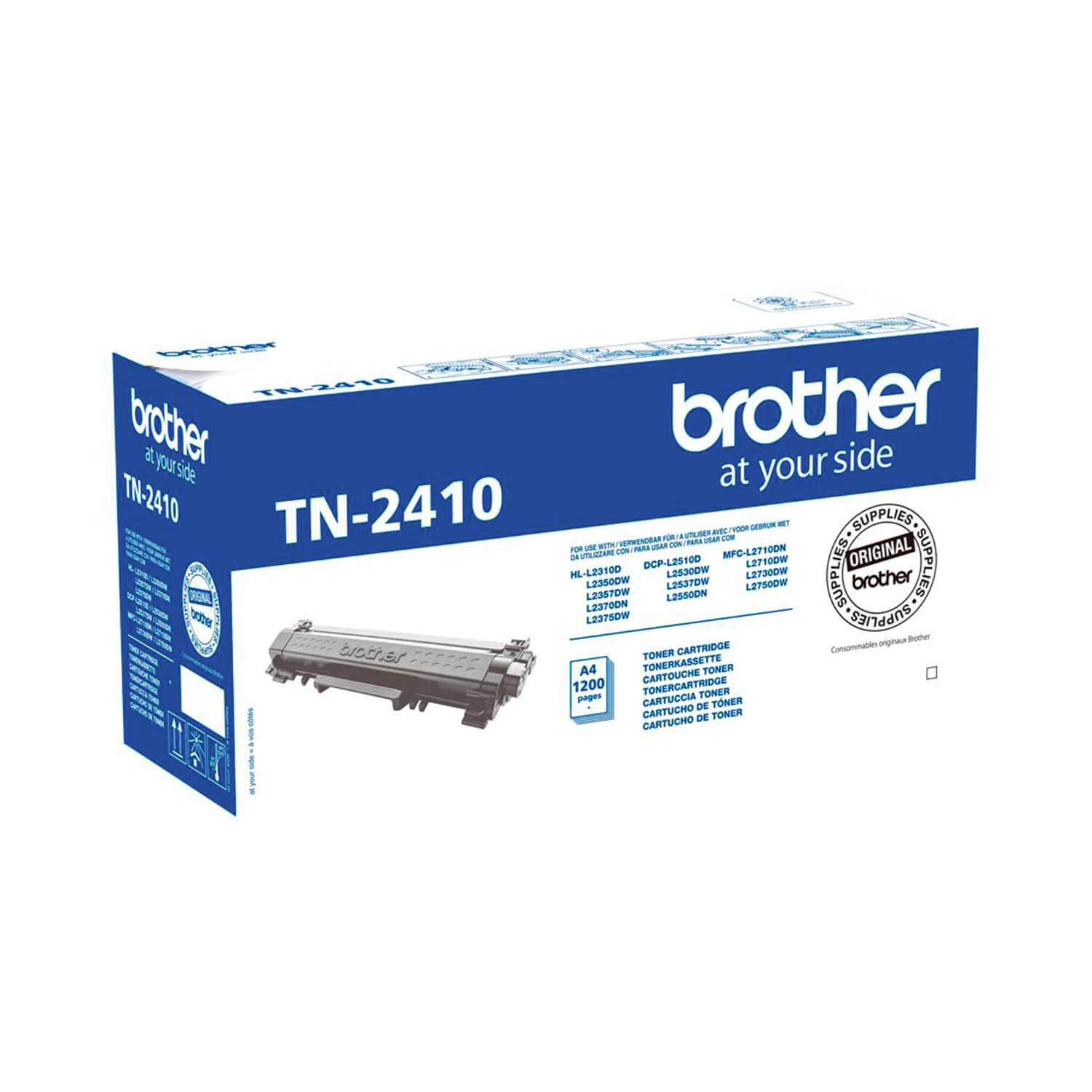 Brother Toner TN-2410 Original schwarz
