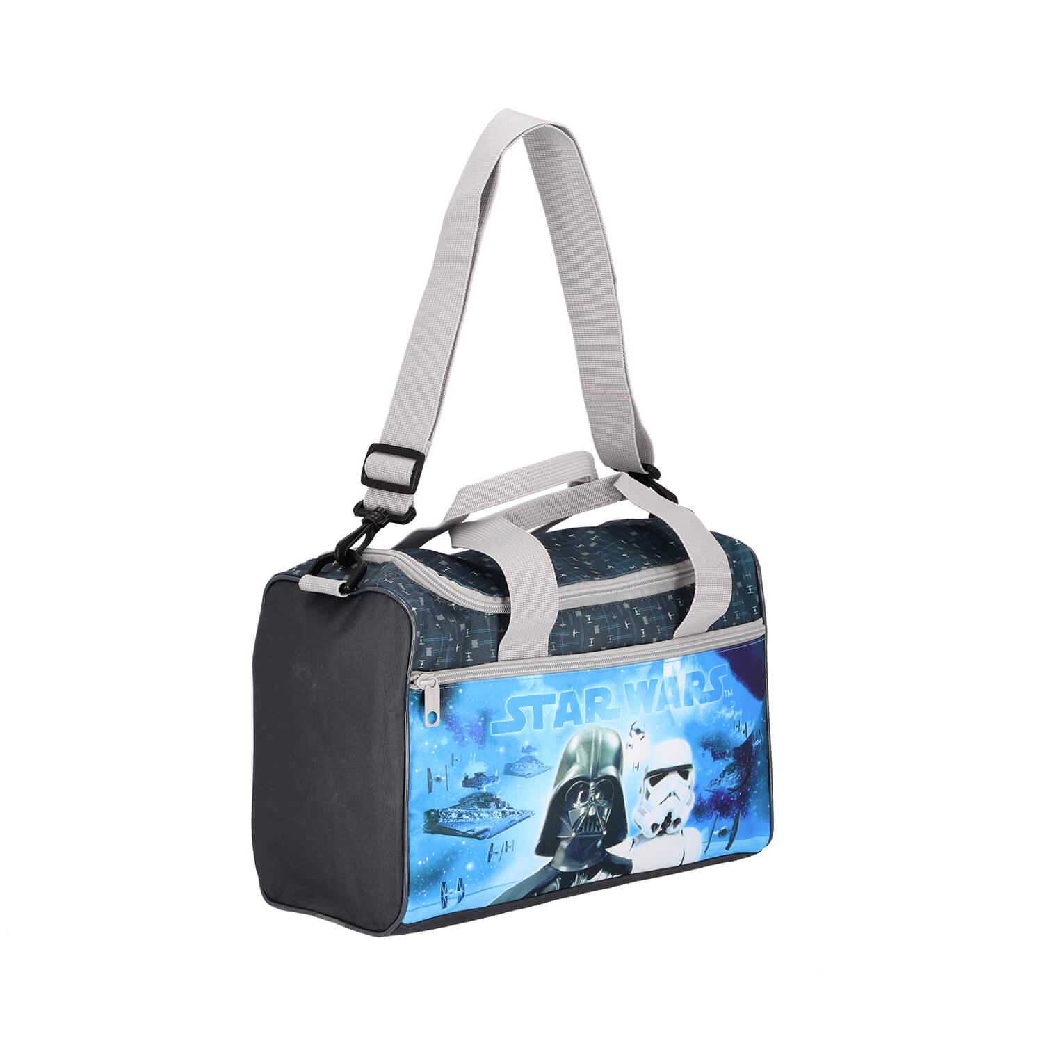 Scooli Sporttasche mit Star Wars Motiv in blau/grau
